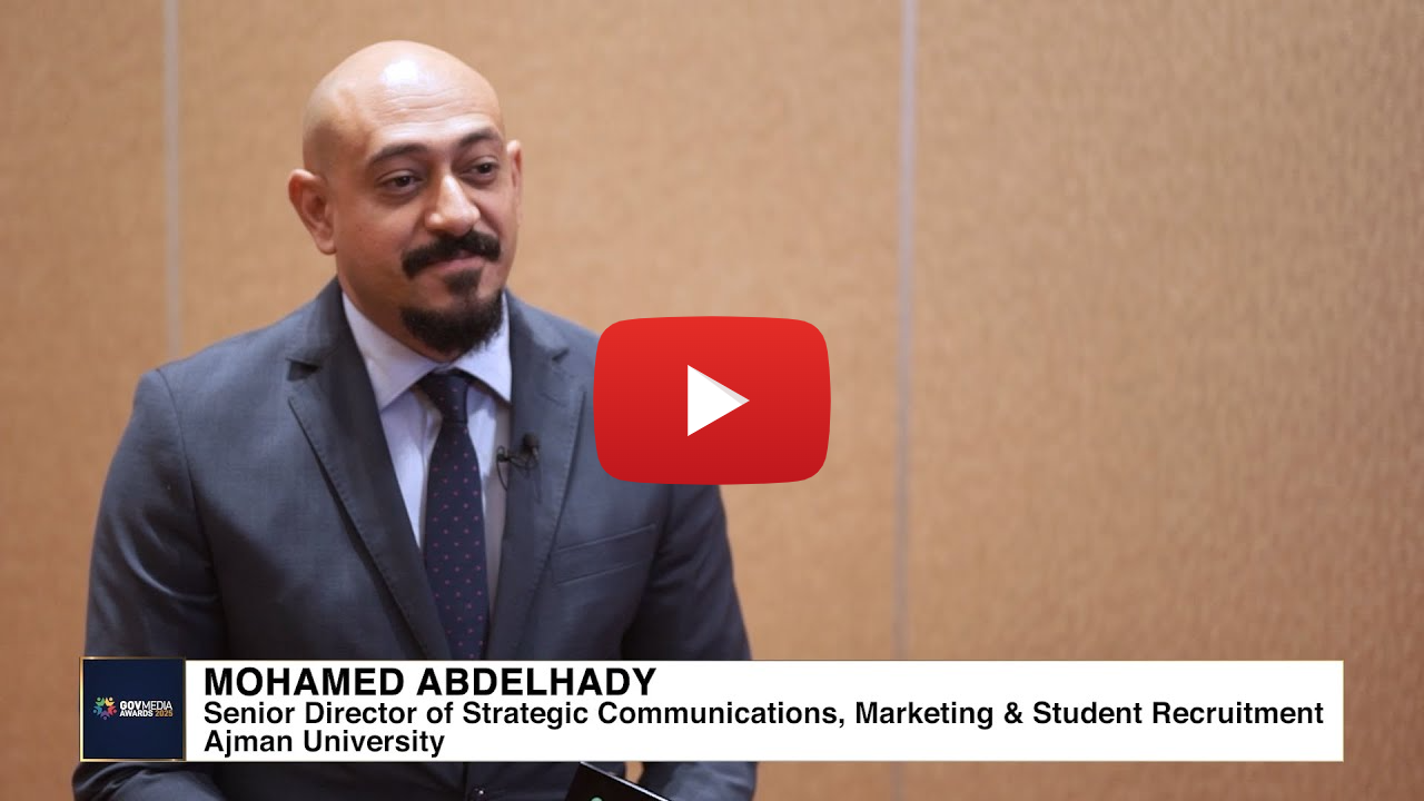 GovMedia Conference and Awards 2025 Winner: Mohamed Abdelhady of Ajman University